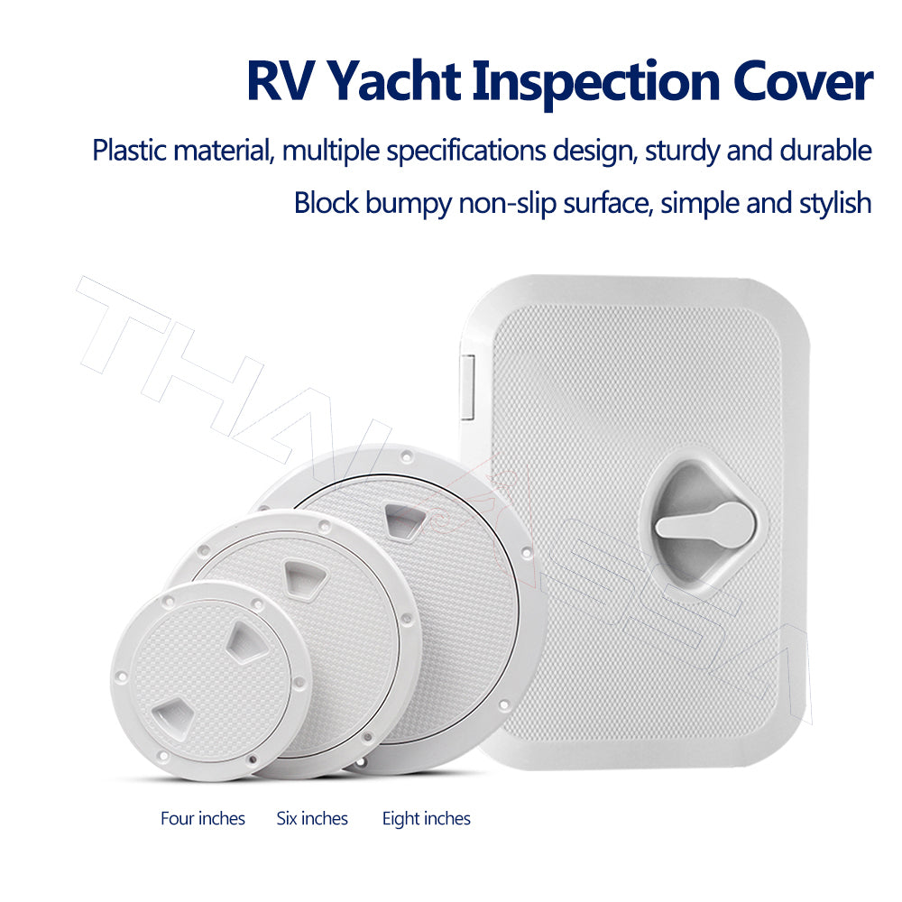 Toma Boat Hatch Cover Plate with Waterproof Bag Deck Inspection